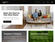 Tablet Screenshot of laketrust.org